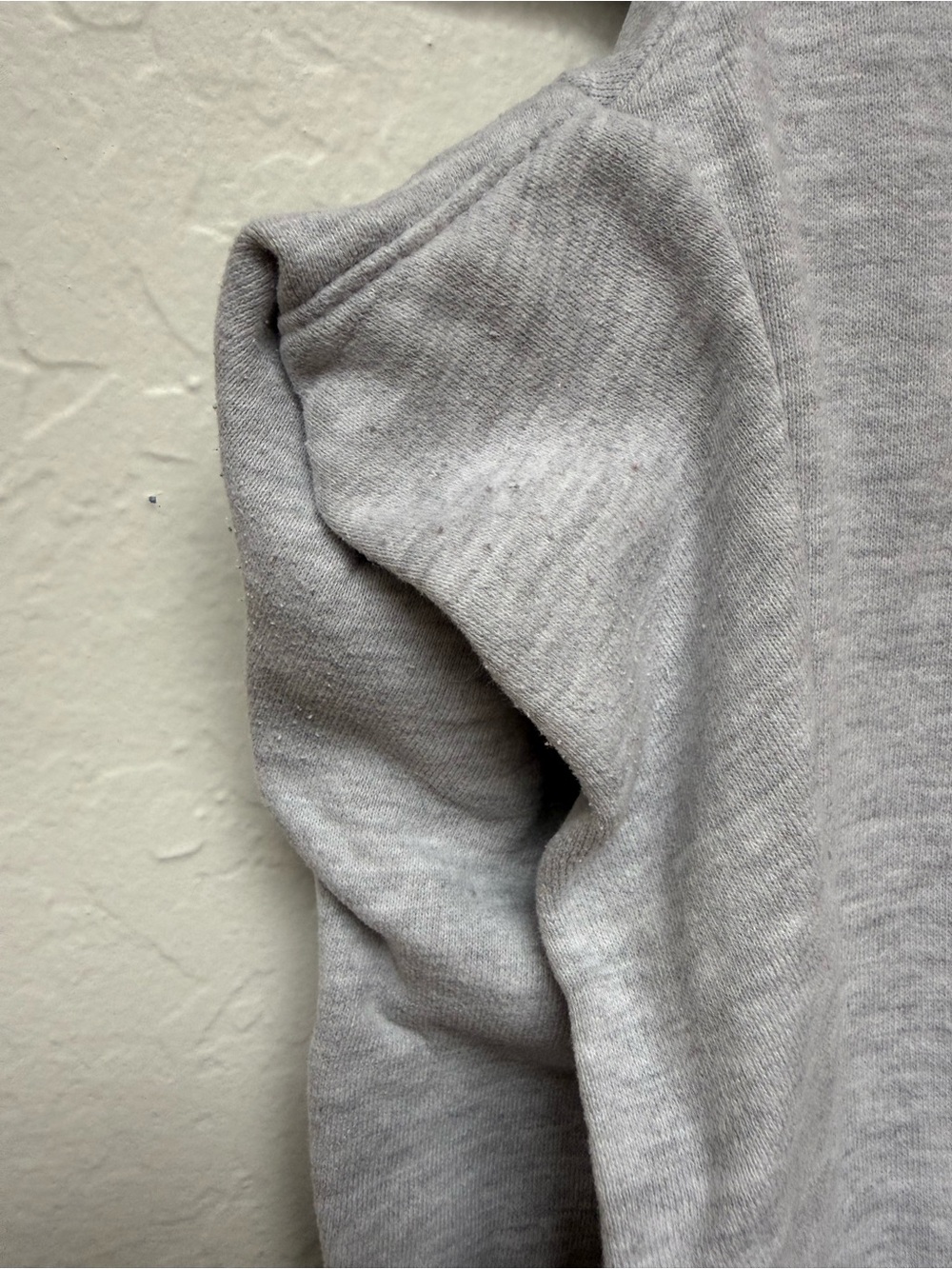 ‘47 Women’s Gray San Francisco 49ers Cropped Crewneck Hoodie and matching pants - Picture 8 of 9